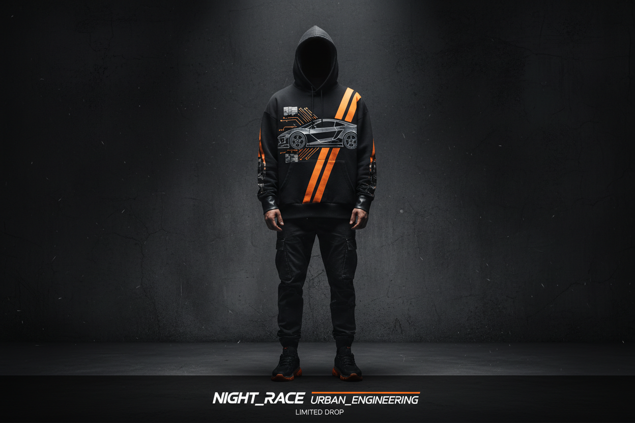 Auto Motive – DTG & Stickerei