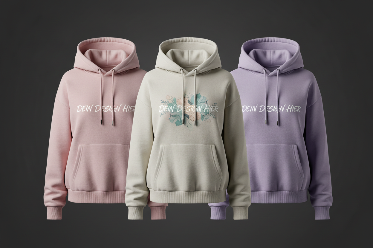 Damen Hoodies – Eigenes Design (DTG)