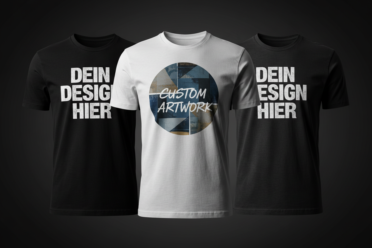 Herren T-Shirts – Eigenes Design (DTG)