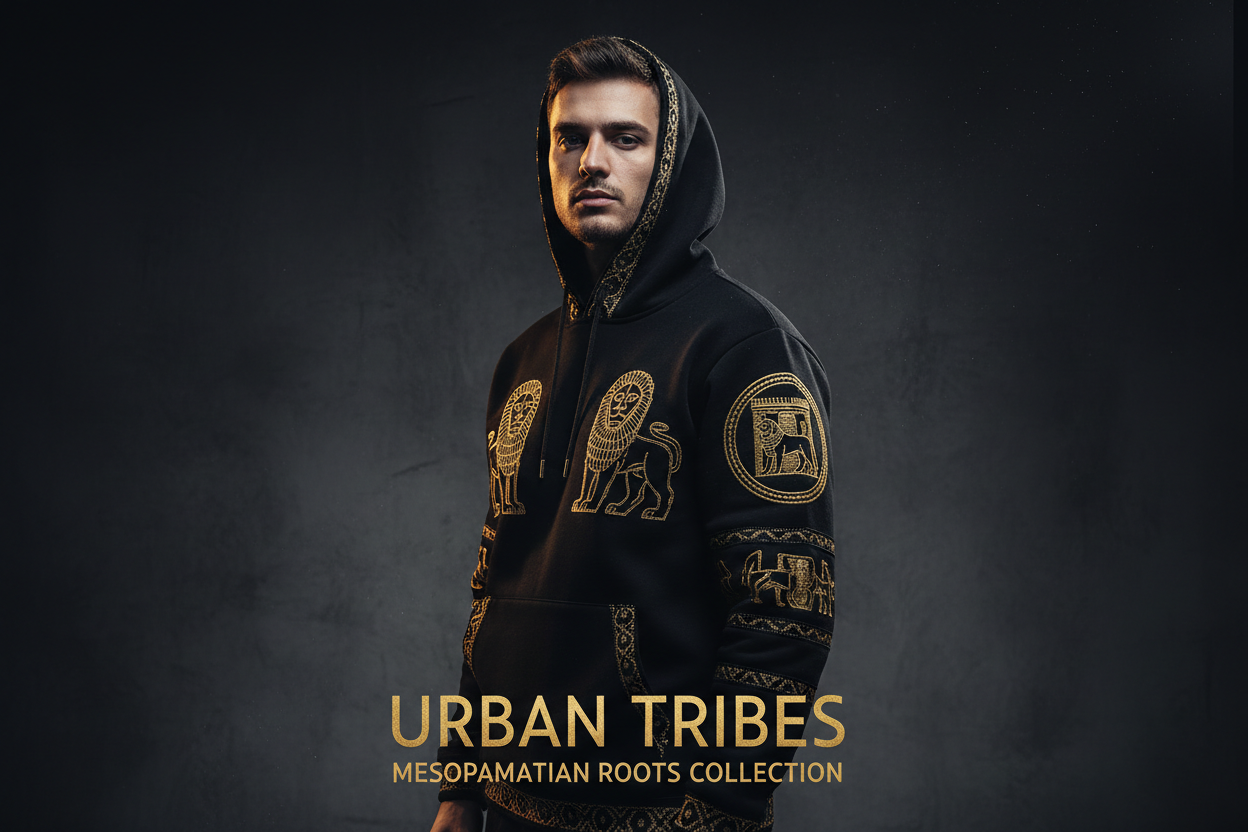 Irakische Motive – DTG & Stickerei