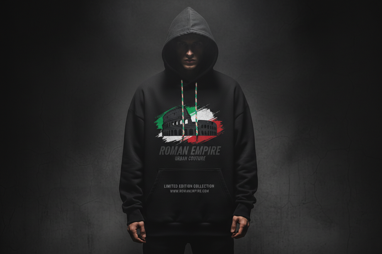 Italienische Motive – DTG & Stickerei