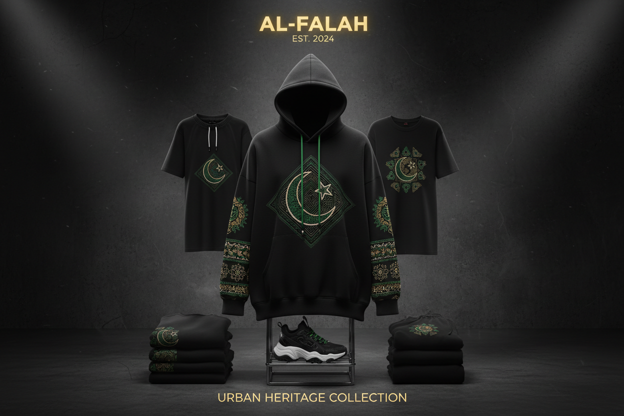 Pakistanische Motive – DTG & Stickerei