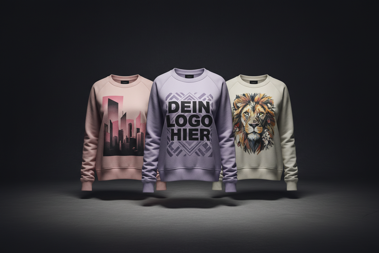 Pullover Damen – Eigenes Design (DTG)