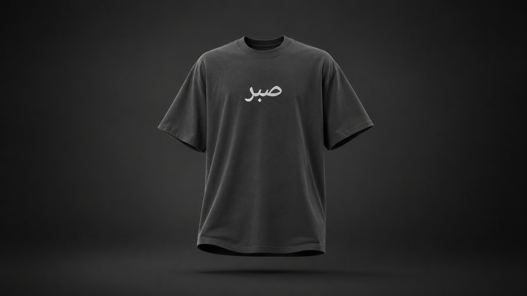 SABR Oversized Faded T-Shirt – Verwaschener Look mit Stickerei